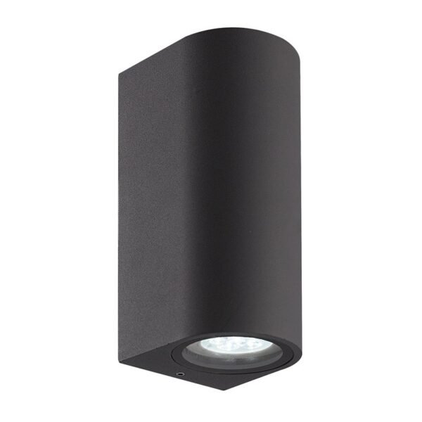 black up & down led wall light (se st5023)