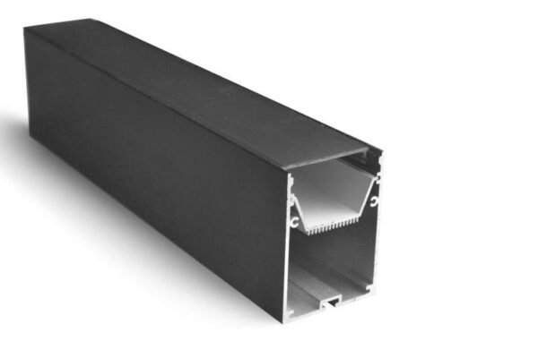 black deep aluminium profile (se a5575b bk)