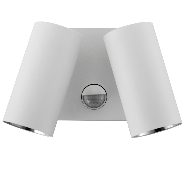 16w twin adjustable sensor led light(se 253 tc wh)