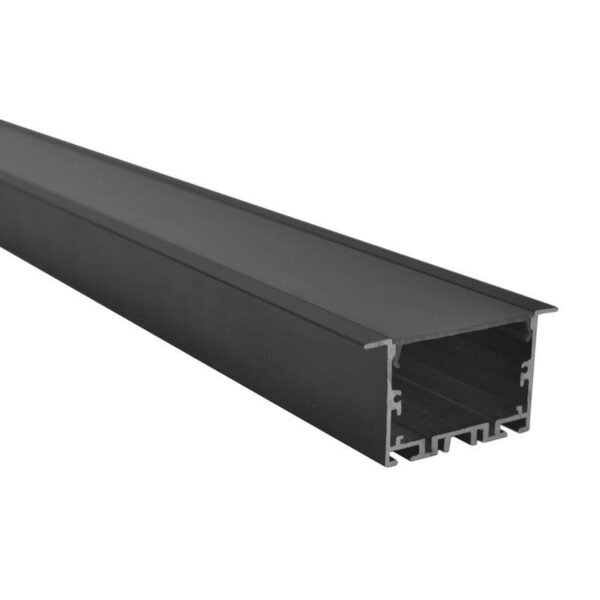 black wide recessed profile (se a6535b blk)