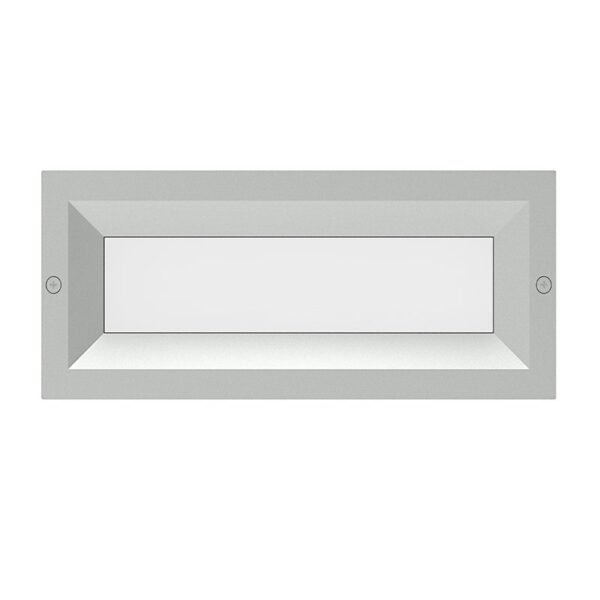 matt grey led brick light (se st13306 g 13w)