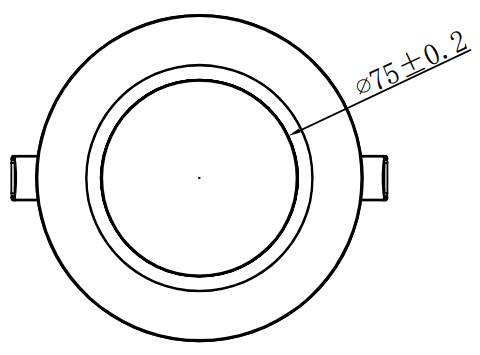 15w smd tri downlight (dl1583 wh) 15w smd tri downlight (dl1583 wh)