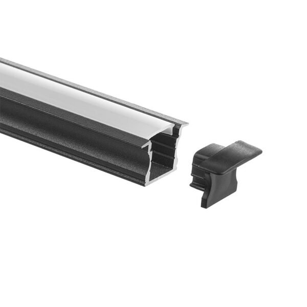 black recessed profile (se a003 bk)