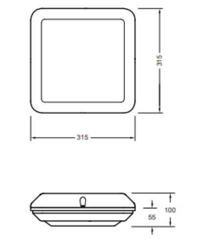 led emergency sensor bunker light (se gl2503esa 25w) led emergency sensor bunker light (se gl2503esa 25w)