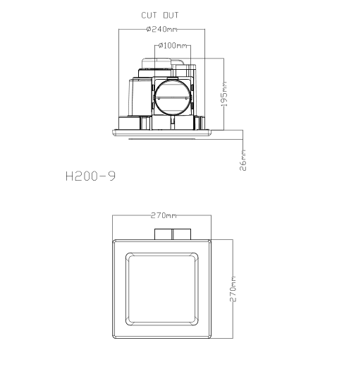 exhaust fan h200 9l exhaust fan h200 9l