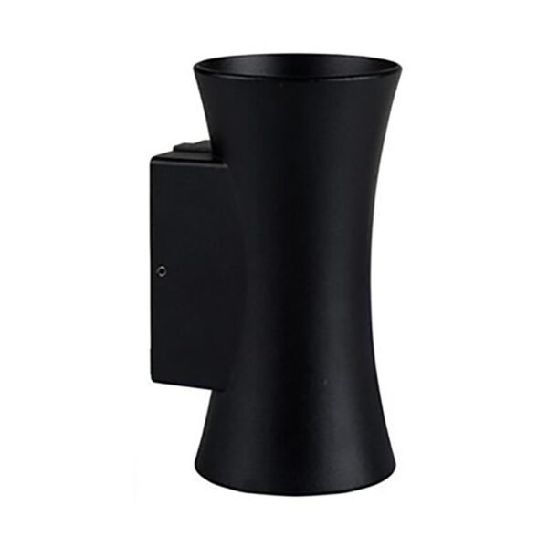 black up & down led wall light (se 2929)