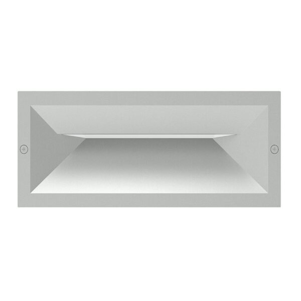matt grey led brick light (se st13305 g 13w)
