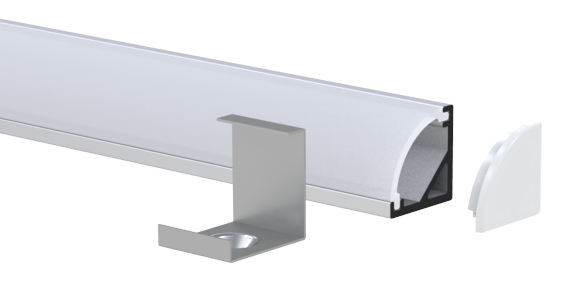 mini corner aluminium profile (se a534)