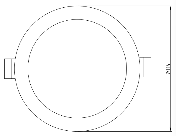 13w low profile smd downlight (dl1349 tc) 13w low profile smd downlight (dl1349 tc)