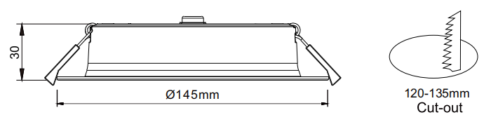 12w sensor down light (al5008 12w) 12w sensor down light (al5008 12w)
