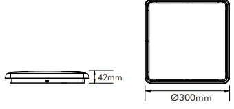 dual power dimmable oyster light se ac9002 18/25w dual power dimmable oyster light se ac9002 18/25w