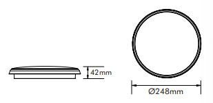 dual power dimmable oyster light se ac9001 12/15w dual power dimmable oyster light se ac9001 12/15w