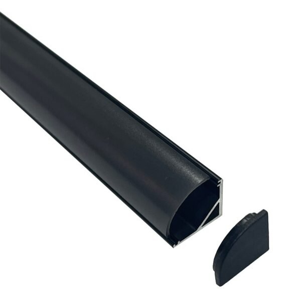 black corner profile (se a006b bk)