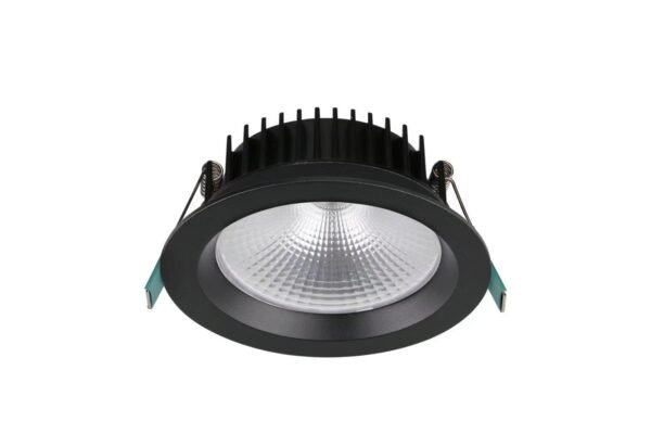 13w 90mm cutout cob downlight (dl1755 bk)