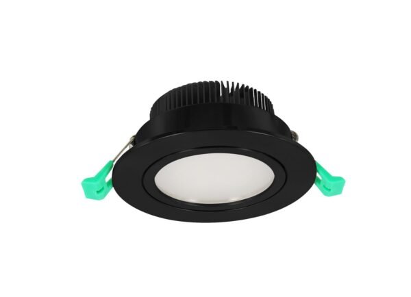 15w gimbal downlight (dl8695 tc bk)