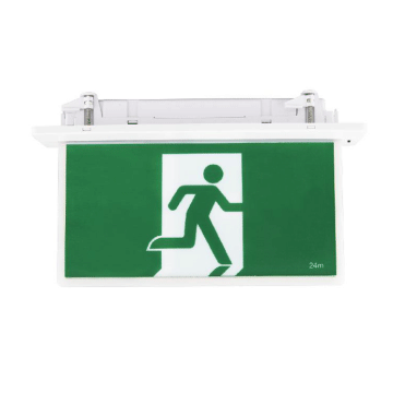 semi recessed blade exit light (2002)